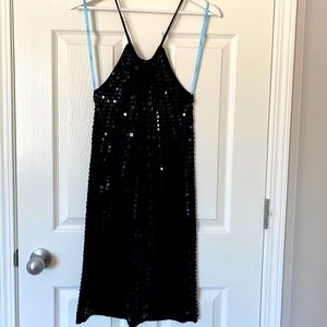 Slinky sequin dress